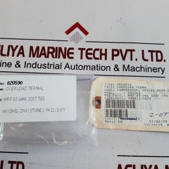 Kavika Mrp63Amk-3007 Overload Termal