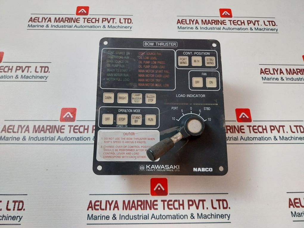 Kawasaki Bow Thruster Load Indicator Control Panel