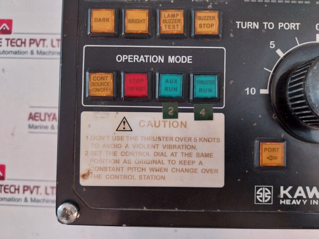 Kawasaki Heavy Industries 10-0-10 Thruster Controller