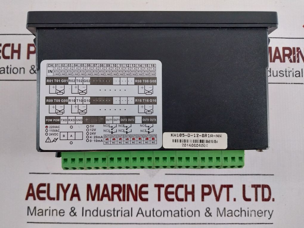 Xiamen Kehao Kh100 Multi Channel Temperature Indicator Kh105-d-12-8R1A-nn