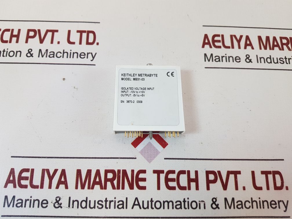 Keithley Metrabyte Mb31-03 Isolated Voltage Input Module
