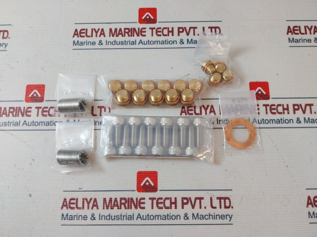 Kemel Aft Seal Sus 304 Cylinder Head Screw (For Cover Ring) And Wire Ø1.6 Set