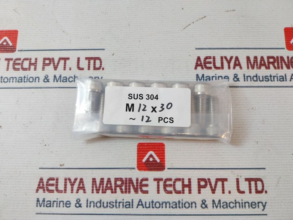 Kemel Aft Seal Sus 304 Cylinder Head Screw (For Cover Ring) And Wire Ø1.6 Set