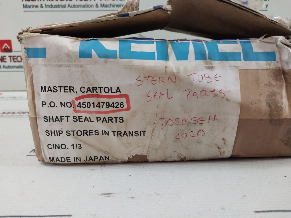 Kemel M12 Fwd Seal And Toothed Lock Washer Set