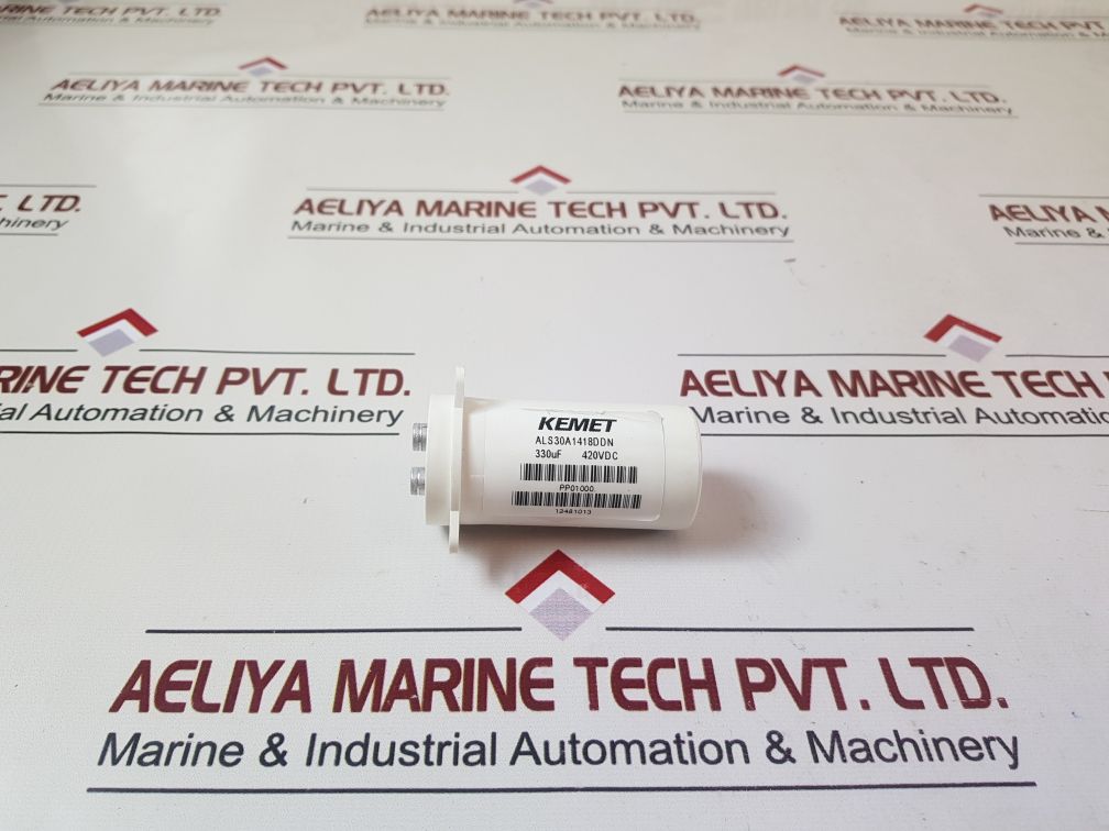 Set Of 2X Kemet Als30A1418Ddn Capacitor
