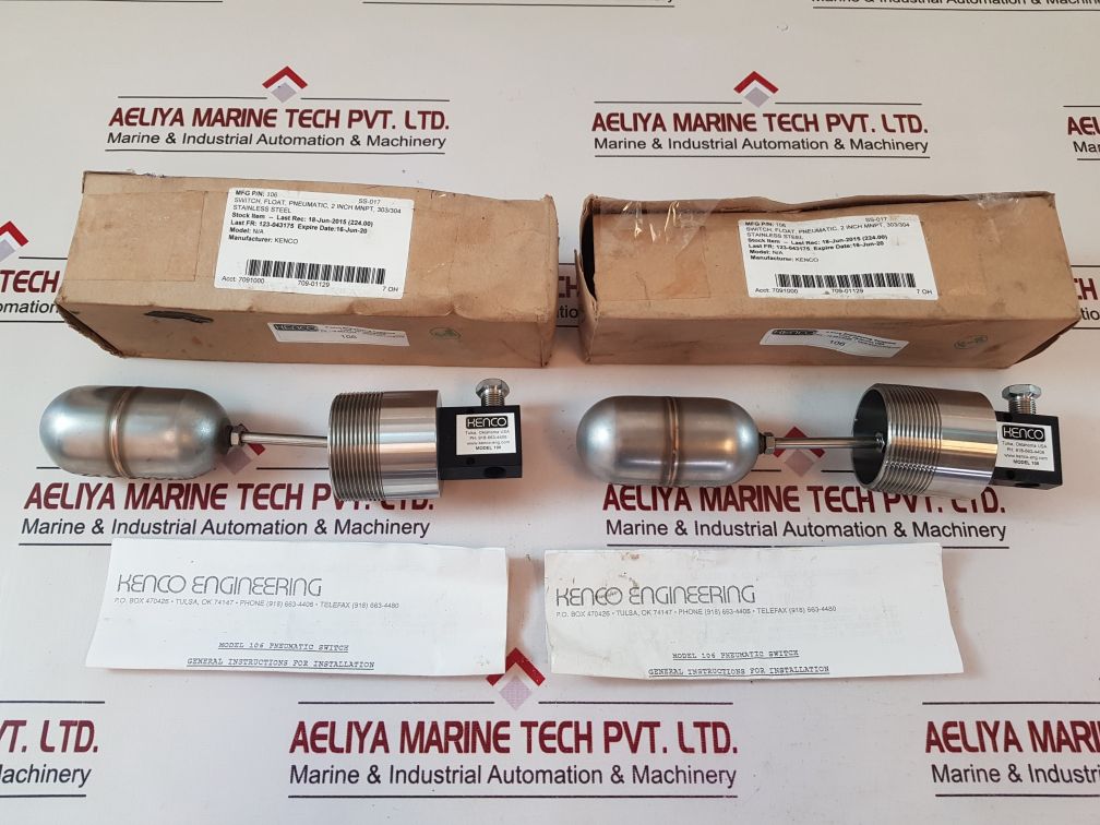 Kenco 106 Pneumatic Float Switch