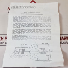Kenco 106 Pneumatic Float Switch free shipping