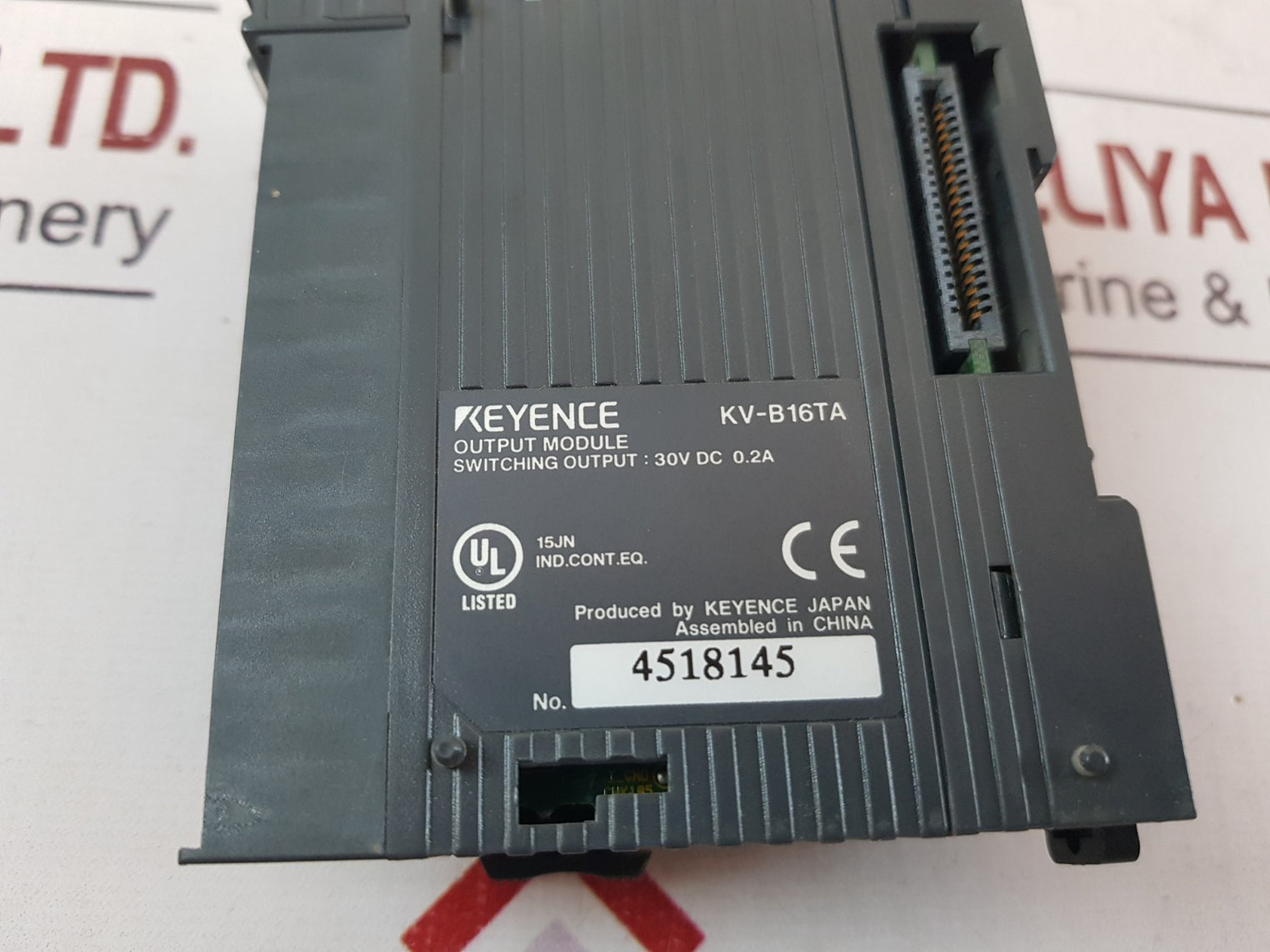 Keyence Kv-b16Ta Output Module