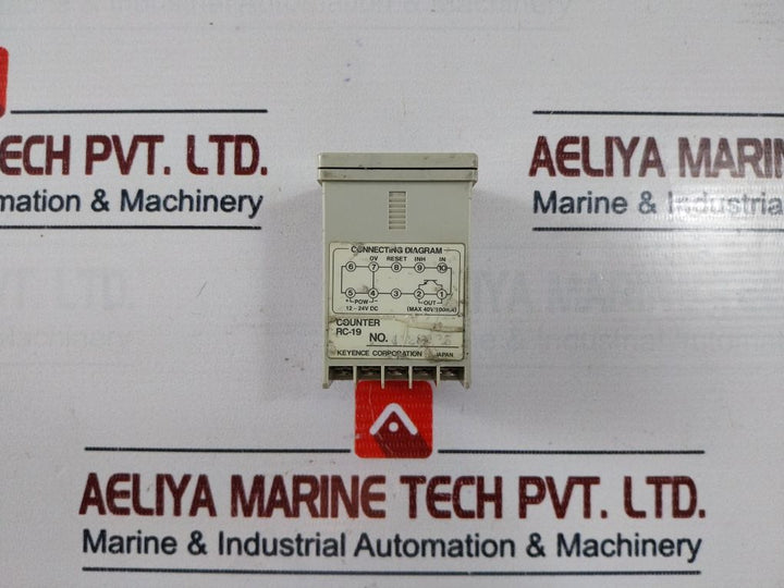 Keyence Rc-19 Counter 12~24V Dc