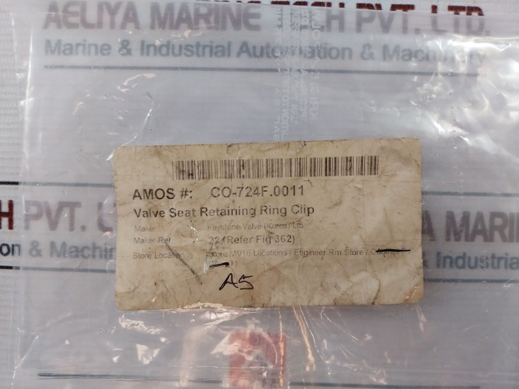 Keystone Valve Seat Retaining Ring Clip 12-28*