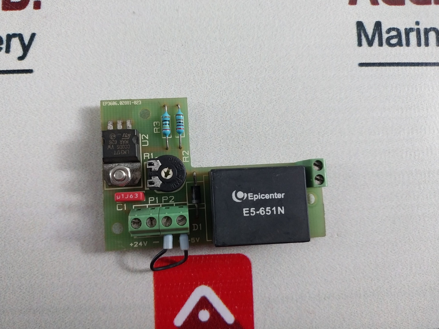 Keytouch 6802460 Rev : A Printed Circuit Board 