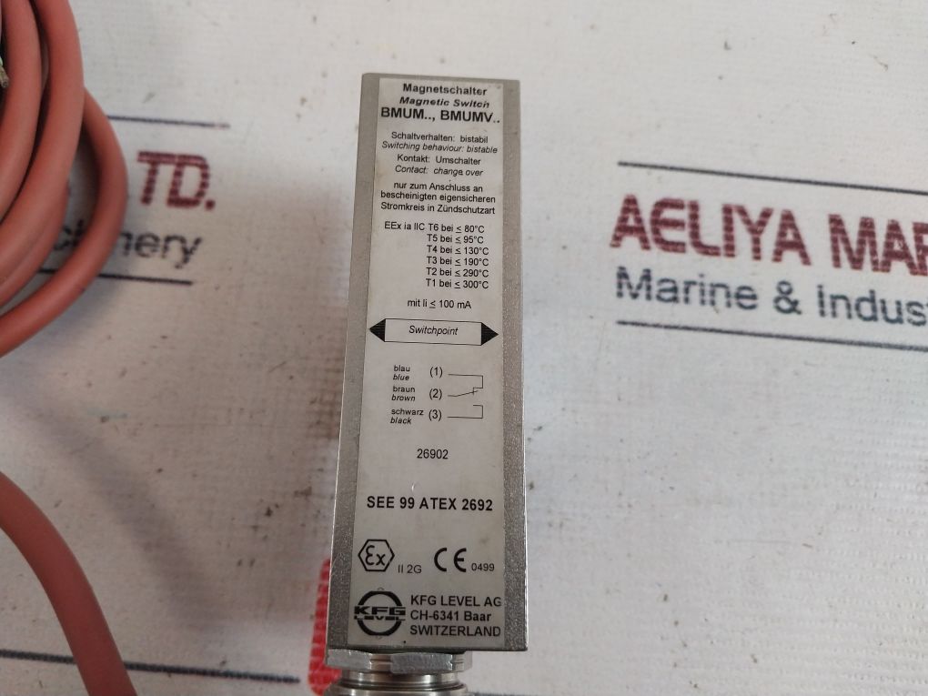 Kfg Level Kd-24391/1 Magnetic Switch 130°C