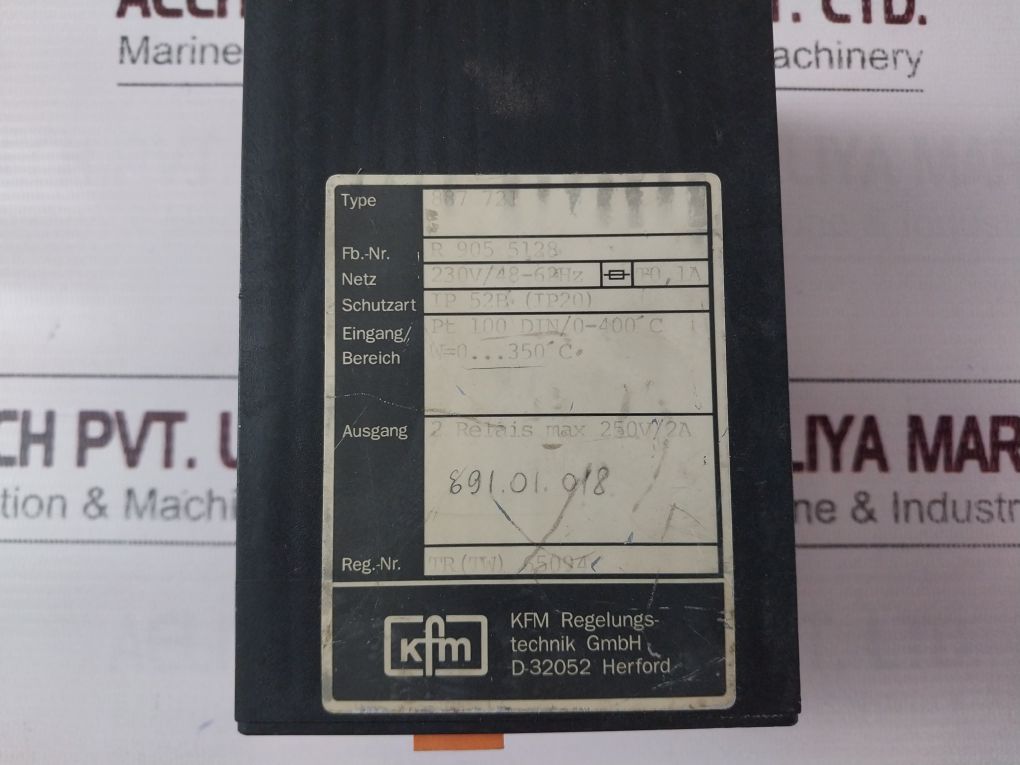 Kfm 887 721 Electric Controller 230V/48-62Hz