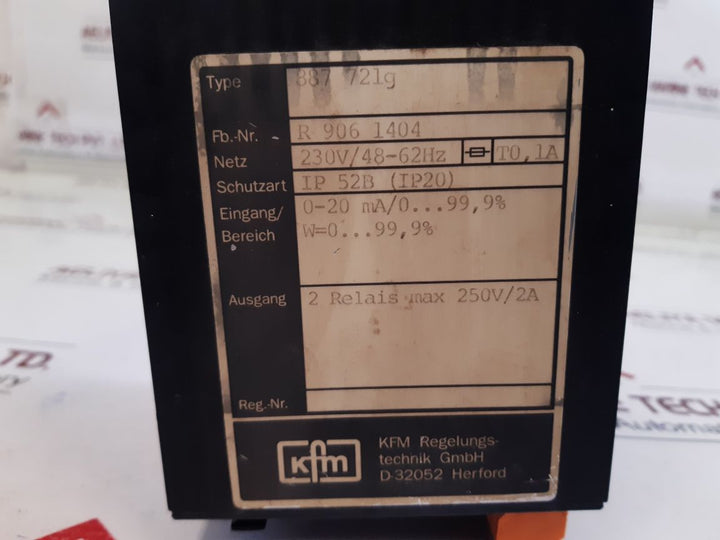 Kfm 887 721G Temperature Controller
