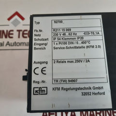 Kfm 92700 Compact Controller 230V 48…62Hz