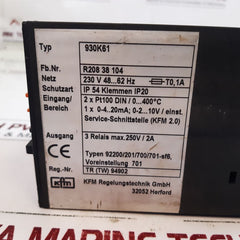 Kfm 930K61 Controller
