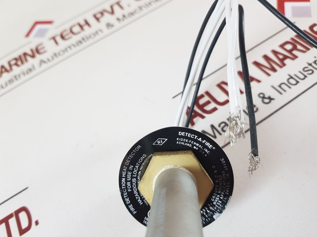 Kidde-fenwal 27121-0 Fire Heat Detector 12-e27121-000-04 190F
