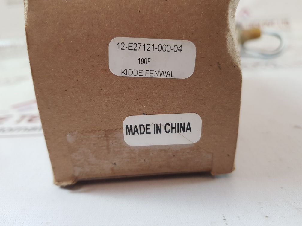 Kidde-fenwal 27121-0 Fire Heat Detector 12-e27121-000-04 190F

