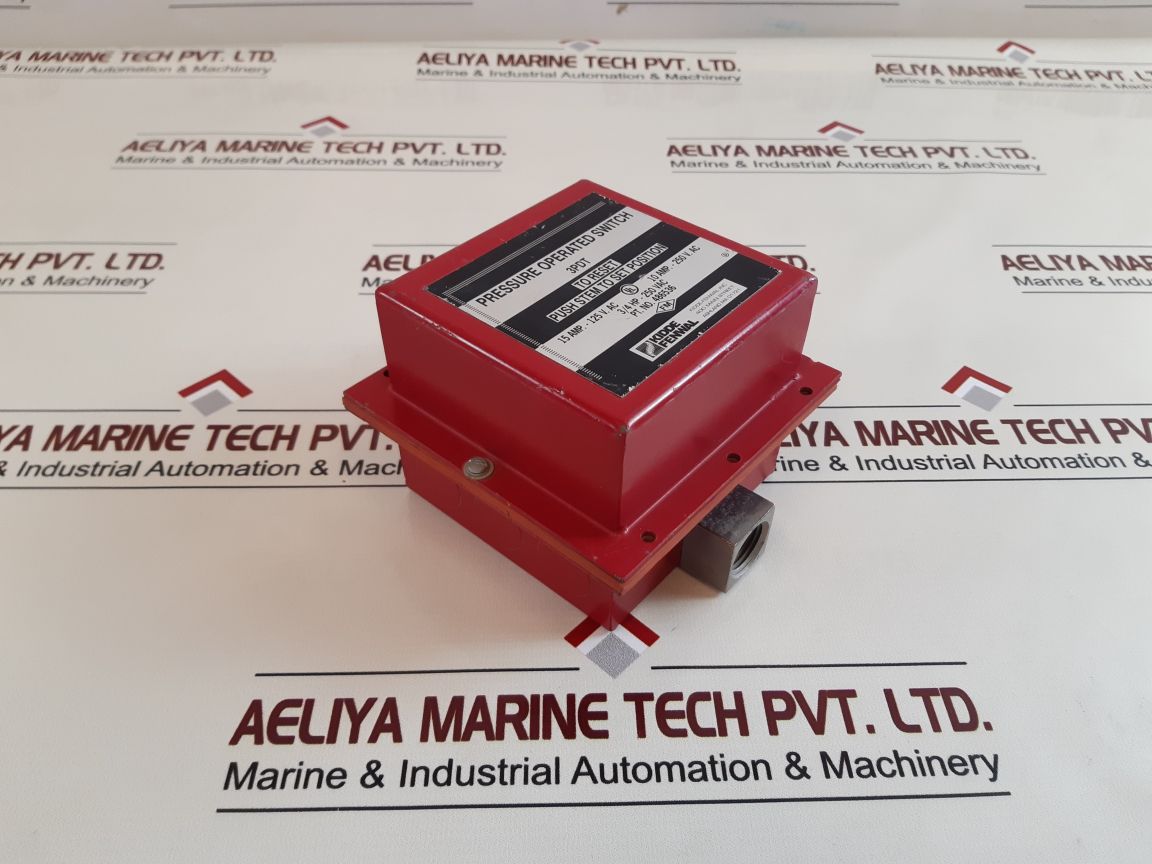 Kidde-fenwal 3Pdt Pressure Operated Switch