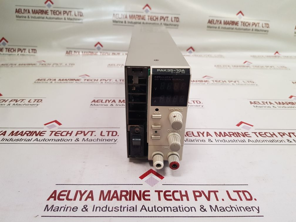 Kikusui Electronics Pak35-10A Regulated Dc Power Supply
