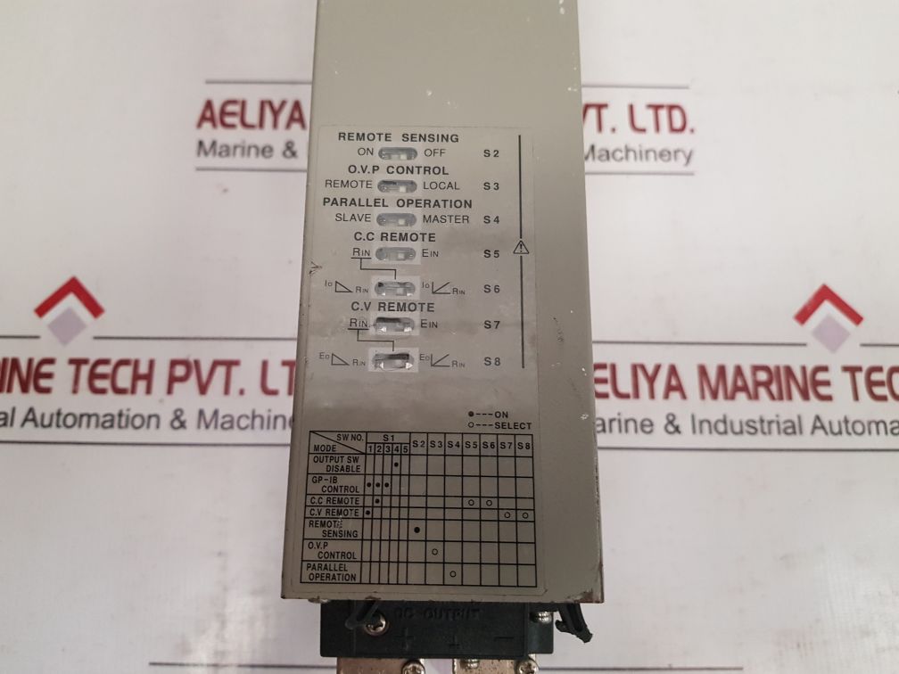 Kikusui Electronics Pak35-10A Regulated Dc Power Supply 0-35V 10A