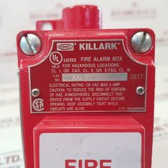 Killark Hubbell Xal-53 Fire Alarm Station With Pull Ring

