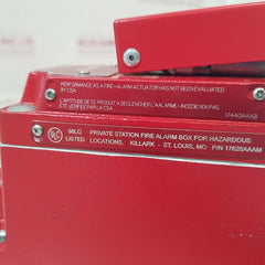 Killark Hubbell Xal-53 Fire Alarm Station With Pull Ring
