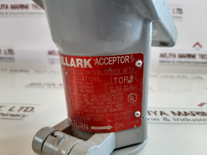 Killark Ugro-20231 Receptacle Interlocked With Switch