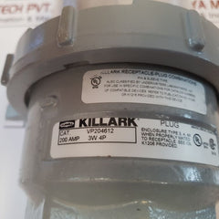 Killark Hubbell Vp204612 Receptacle-plug Combinations