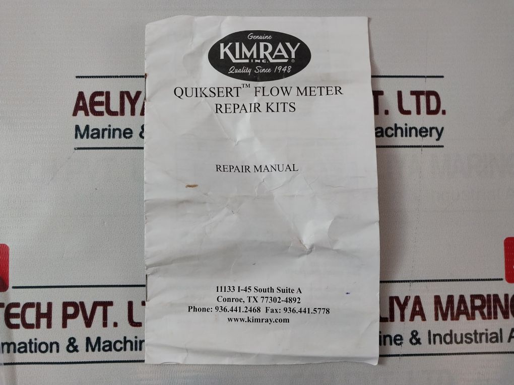 Kimray 0300840Rk Flow Meter Repair Kit