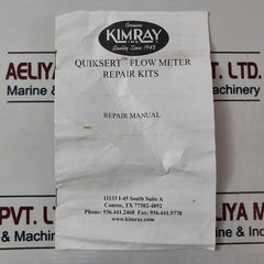 Kimray 0300840Rk Flow Meter Repair Kit
