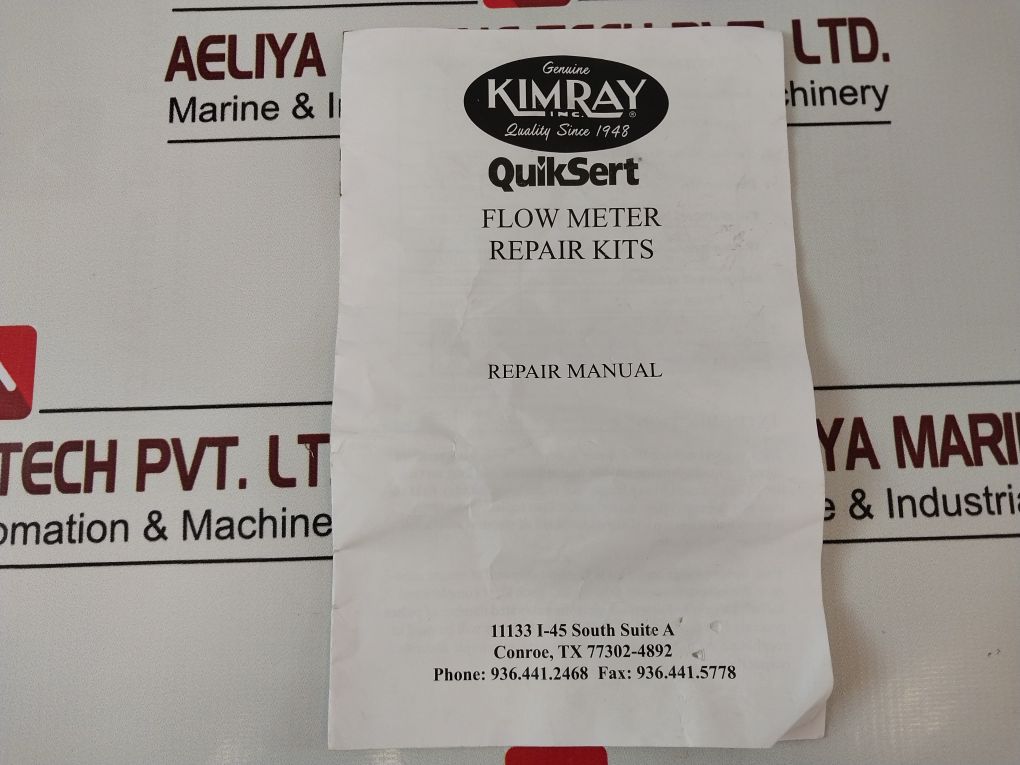 Kimray 0300842Rk Flow Meter Repair Kit