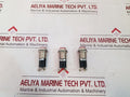 Set of 6x kimuden kp-138f vintage indicator panel lights screw base