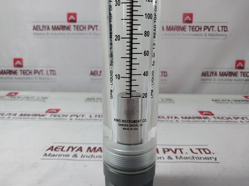 King Instrument 7205021131W Port Tube Flowmeter M0060