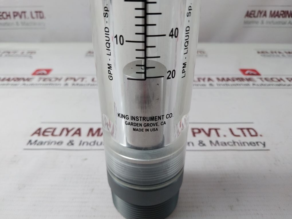 King Instrument 7205021131W Port Tube Flowmeter M0060