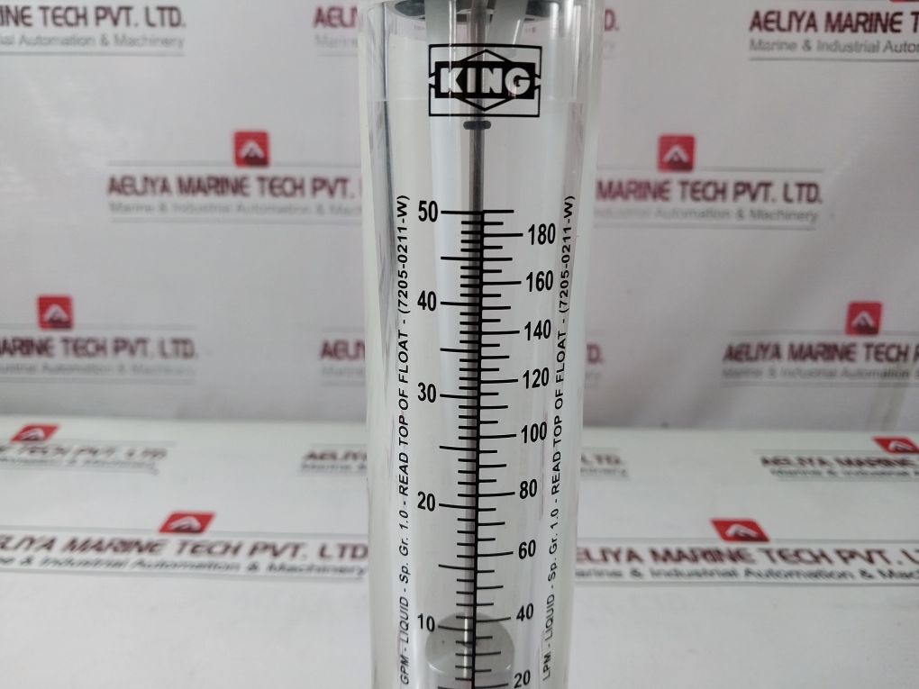 King Instrument 7205021131W Port Tube Flowmeter M0060