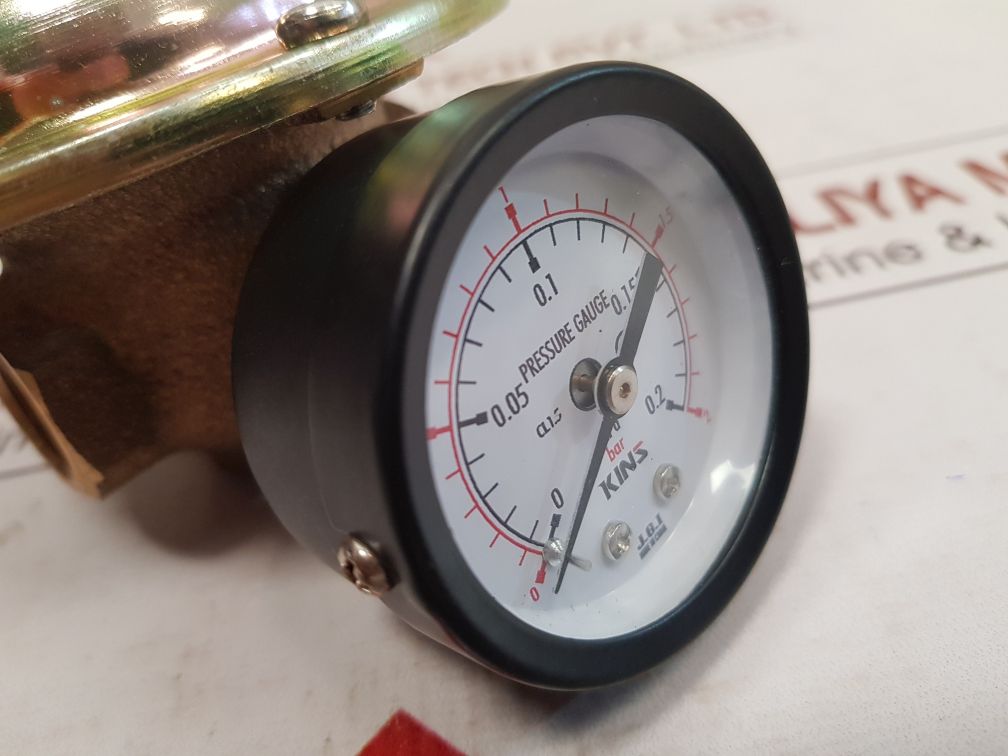 Kins Cl 1.5 Pressure Gauge 0-0.2 Mpa