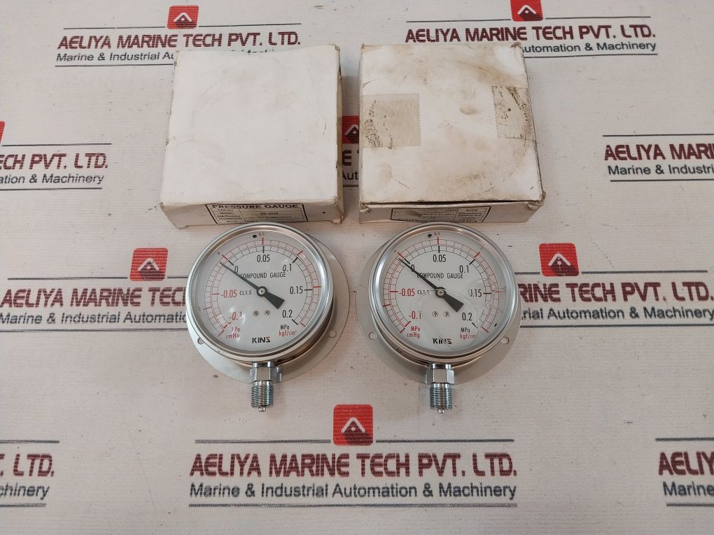 Kins Ss-3076 Pressure Gauge