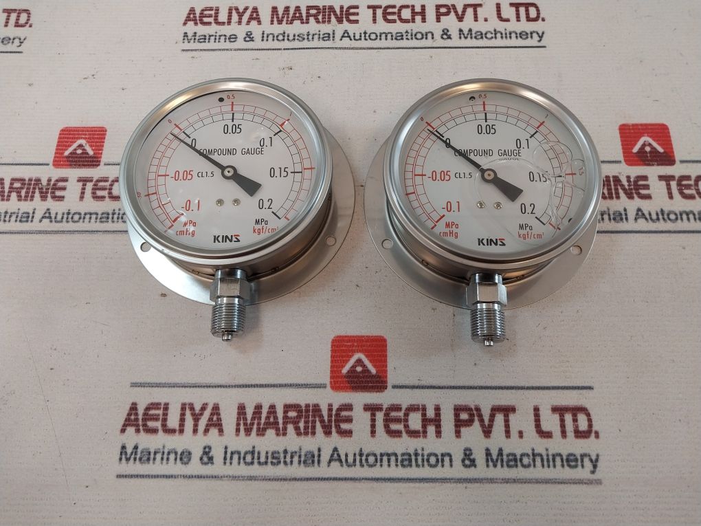 Kins Ss-3076 Pressure Gauge