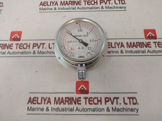 Kins Ss-3076 Pressure Gauge