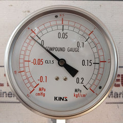 Kins Ss-3076 Pressure Gauge