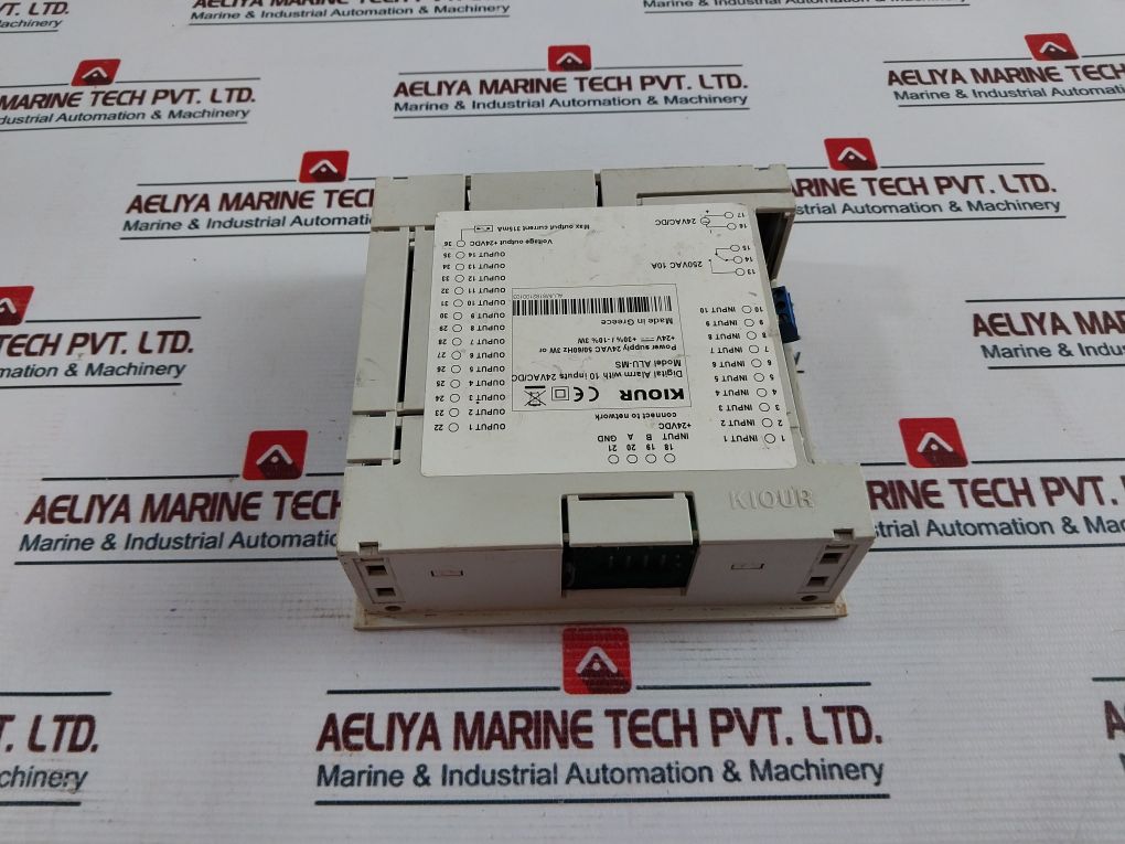 Kiour Alu-ms Digital Alarm Unit With 10 Inputs Alums182100103, 250Vac