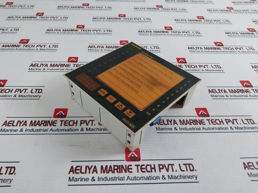 Kiour Alu-ms Digital Alarm Unit With 10 Inputs Alums182100103, 250Vac