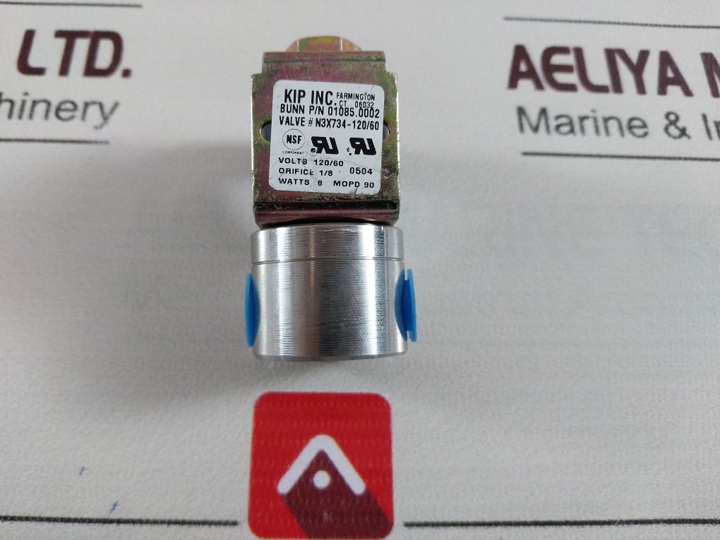 Kip/Bunn 01085.0002 Solenoid Valve N3X734-120/60