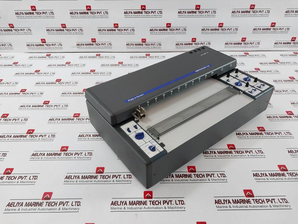 Kipp & Zonen Servogor 124,Se124-2 Flatbed Recorder 250V
