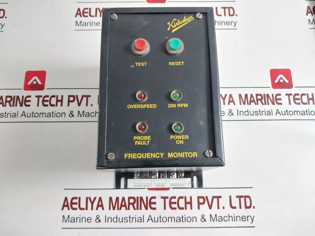 Kirloskar Frequency Monitor Fmu 24V 0-1200 Rpm
