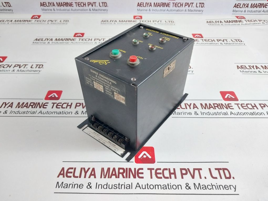 Kirloskar Frequency Monitor Fmu 24V 0-1200 Rpm