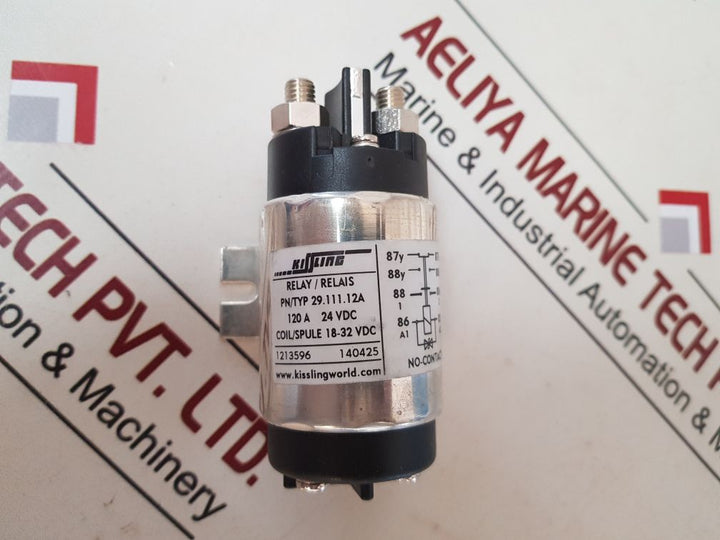 Kissling 29.111.12A Relay 120A 24Vdc