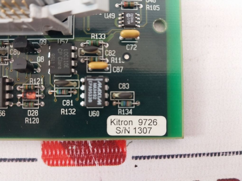 Kitron Di 123 E01 012 Printed Circuit Board Card Rev A