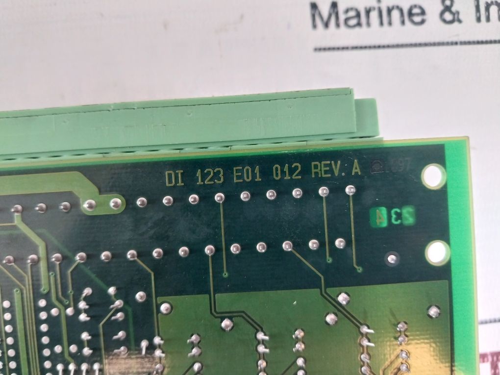 Kitron Di 123 E01 012 Printed Circuit Board Card Rev A